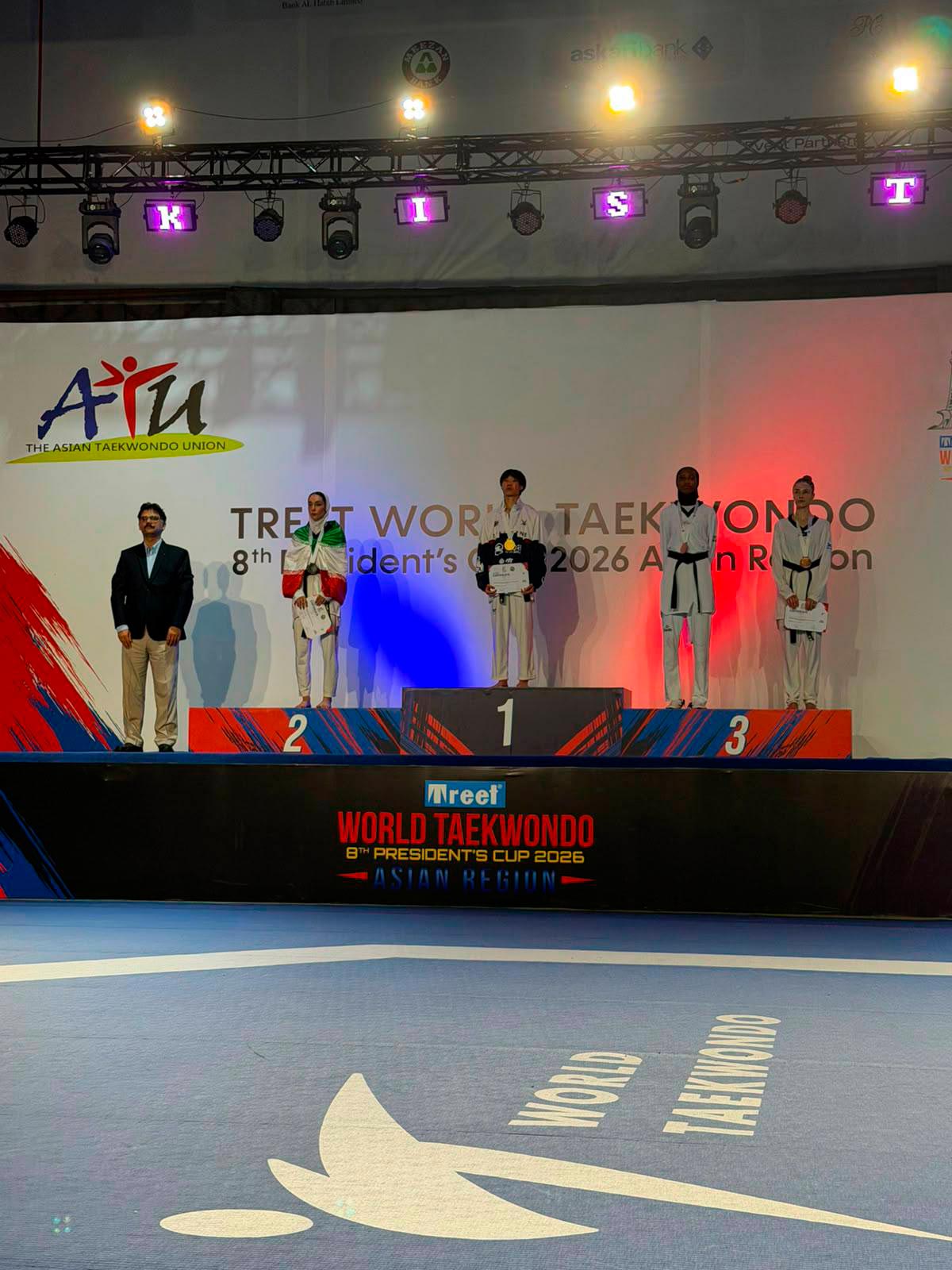 Спортсменка из Московской области завоевала бронзу на WT President's Cup – Asia в Пакистане